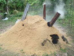 The biochar was prepared from rice husk by pyrolysis at slow pyrolysis at 300, 400, and 500ºc. Smallholder Farmers Use This Method To Produce Biochar From Rice Husk