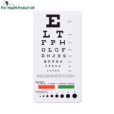vision test chart visual acuity chart
