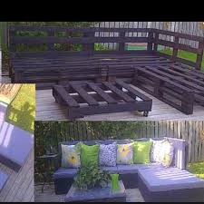 Wooden Pallets Into Patio Furniture
