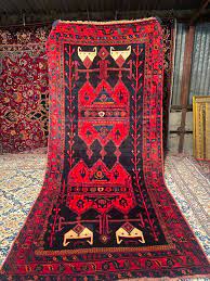 um sized hand knotted persian