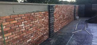 Brick Slip Garden Wall Revamp Your