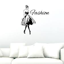 fashion girl princess wall sticker