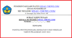 We did not find results for: Sk Panitia Ujian Sekolah Us Sd Smp Sma Smk 2021 Sinau Thewe Com