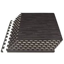prosourcefit exercise puzzle mat black