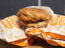 Which Popeyes sandwich is famous?