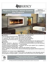 regency hzo42 outdoor gas fireplace