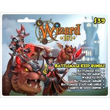 Wizard101 prepaid cards can be purchased at retail stores across the usa, as well as in australia and new zealand. Wizard 101 Battlemage Keep Bundle Digital Card Gamestop