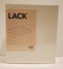 Ikea Lack Floating Wall Shelf Pair