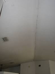 vaulted ceiling repair knockdown