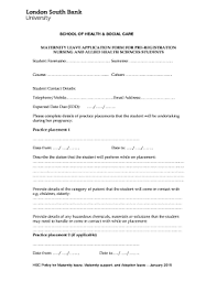 maternity leave form for teachers pdf