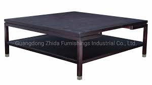 Square Table Coffee Table Ash Wood