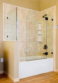 All Glass Corner Bathtub Doors Enclosures