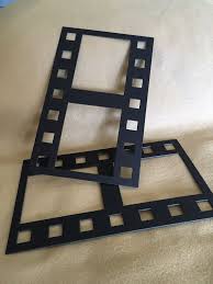 Black Diy Film Strip Xl Frames Blank Chipboard Filmstrip