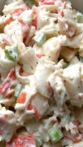 Add potatoes, sausage, and corn, and cook until potatoes are tender, about 20 minutes. Crab Seafood Salad 14 Ounces Imitation Crab 1 2 Cup Mayonnaise 1 2 Stalks Celery Amount Per Preference Sea Food Salad Recipes Crab Meat Recipes Seafood Salad