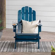 Outdoor Patio Wood Adirondack Chair