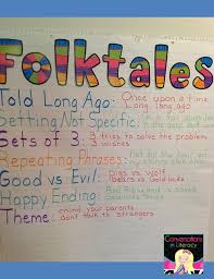 Folk Tales Chart Folktale Anchor Chart Traditional