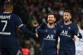 PSG 5 Lorient 1: Messi, Neymar and Mbappe all score in same game for first  time ever to send Parisiens 12 points clear