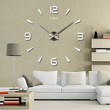 Arabic Digital 3d Wall Clock Home Decor