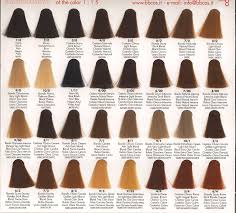 Elgon Hair Color Chart Sbiroregon Org
