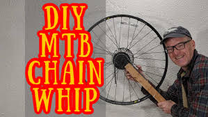 diy mountain bike chain whip and