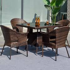 Plastic Rattan Chair Outdoor Furniture