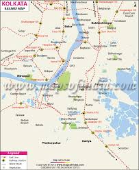 kolkata railway map