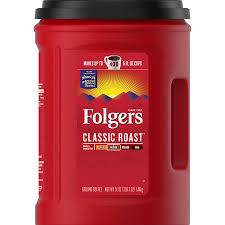 Ground coffee is coffee that has been prepared for brewing by being crushed or ground. Folgers Classic Roast Ground Coffee 51 Oz Sam S Club