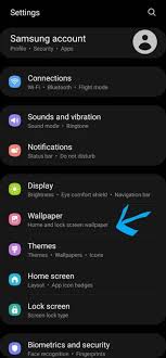 Here you will see the layout of the locked home screen. Disable Dynamic Lock Screen Wallpaper On Samsung Galaxy S10