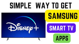 samsung smart tv disney plus app you
