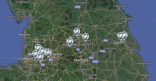 map of rugby super league team locations