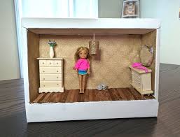 diy cardboard box dollhouse rekindle