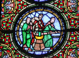 stained glass windows in france show