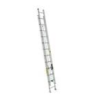 FL-2220-24 aluminum extension ladder 24 Feet grade II Featherlite