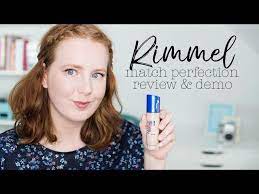 rimmel match perfection foundation in