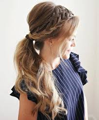 Brush up the braid on the side for a trendy look. Neckline Hairstyles How To Wear Your Hair With Dresses