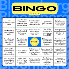 our 2024 bingo card predictions about