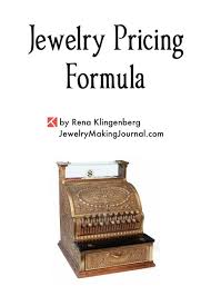 jewelry pricing formula jewelry