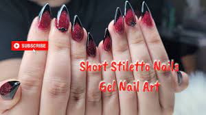 short sti nails nail art