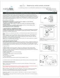 minka aire wcs212 instruction manual