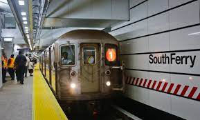 nyc subway train crashes into ping