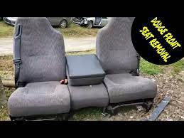 Dodge Ram Truck S Front Seat Removal