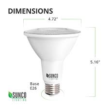 Sunco Lighting Sunco Lighting 4 Pack Par38 Motion Sensor Activate Dusk To Dawn Led Light Bulb 13 Watt 100w Eq 4000k Kelvin Cool White Rakuten Com