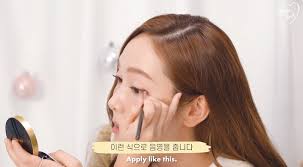 gak sparkle makeup ala jessica jung