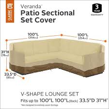Sectional Lounge Set Cover