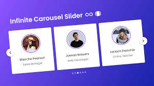 draggable card slider in html css