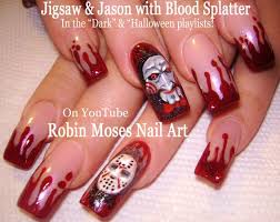 nail art by robin moses scary nails