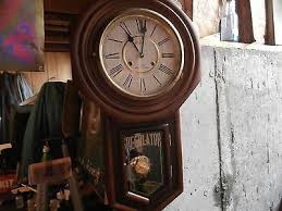 Clock Antique Wall Clock Waltham