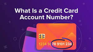 credit card account number what it is