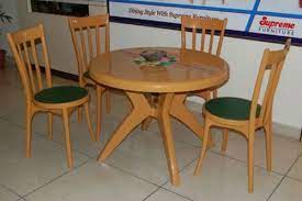 square supreme plastic dining table set