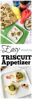 easy triscuit appetizer for game day